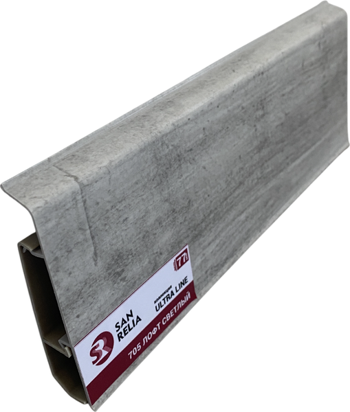 Изображение товара Плинтус Sanrelia Ultra Line 705 Лофт светлый 2.2м