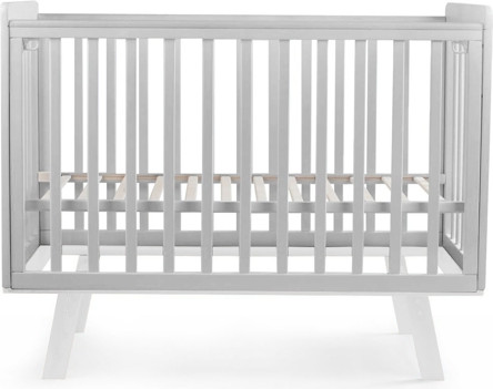 Изображение товара Детская кроватка Sweet Baby Palladio New с маятником (серый/белый)