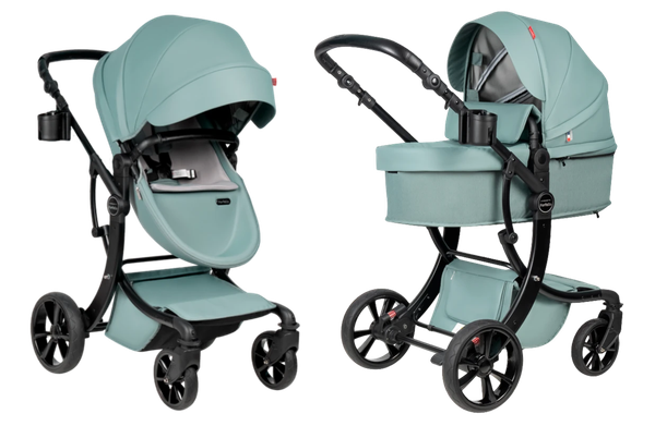 Изображение товара Детская универсальная коляска Aimile Spring / ASR-1 (Aquagreen)