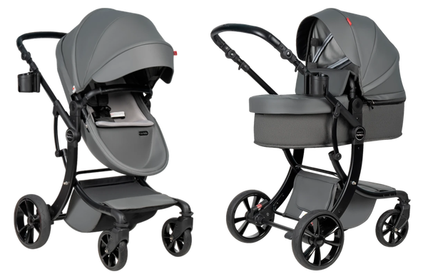 Изображение товара Детская универсальная коляска Aimile Spring / ASR-2 (Dark Grey)