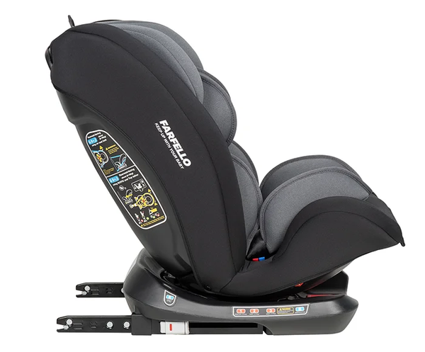 Изображение товара Автокресло Farfello Le 5 Isofix(2) (Black/Grey)
