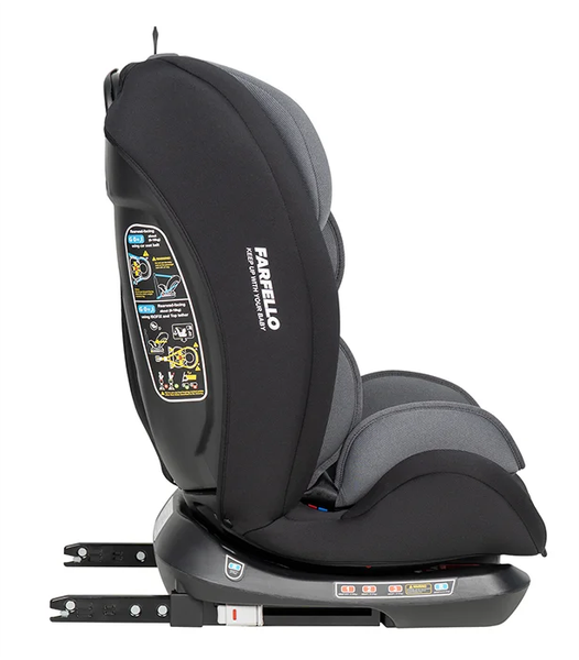 Изображение товара Автокресло Farfello Le 5 Isofix(2) (Black/Grey)