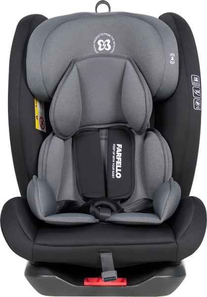 Изображение товара Автокресло Farfello Le 5 Isofix(2) (Black/Grey)