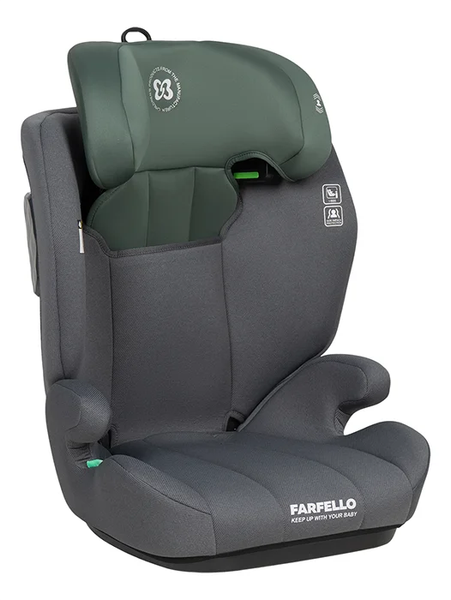 Изображение товара Автокресло Farfello Le9 (серый/зеленый)