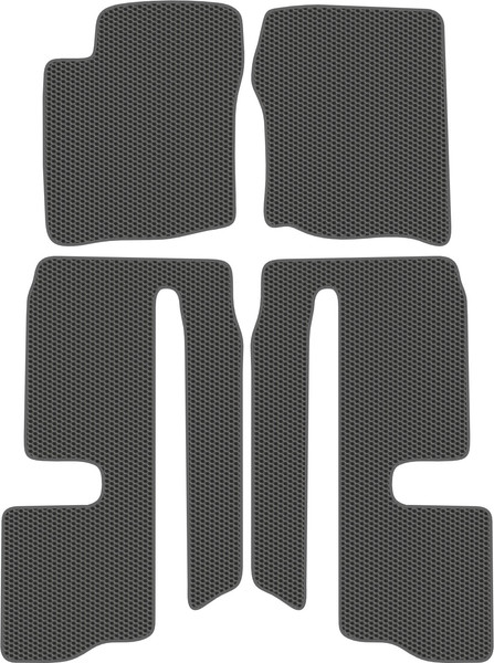 Изображение товара Комплект ковриков для авто Alicosta 1244_1_сер для Suzuki XL7 SUV/JC USA 2006-2009 (EVA соты, серый)