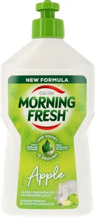Средство для мытья посуды Morning Fresh Apple суперконцентрат (400мл) — фото 3