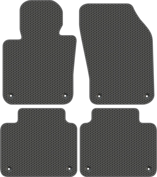 Изображение товара Комплект ковриков для авто Alicosta 1450_1_сер для Volvo S90 II седан 2016-н.в. (EVA соты, серый)