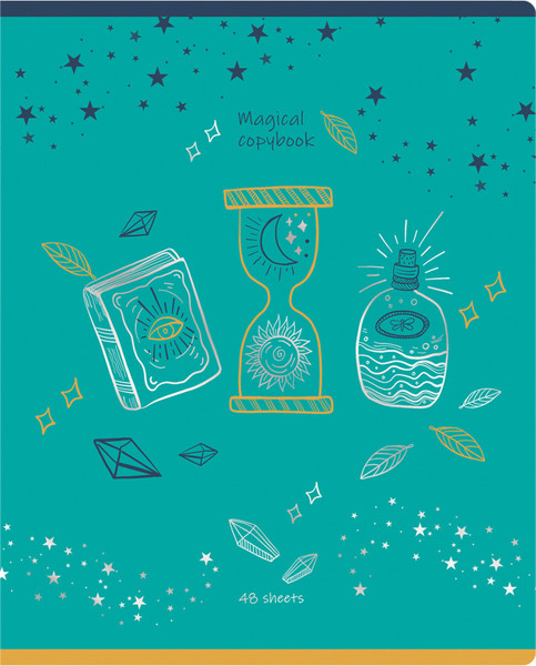 Изображение товара Тетрадь BG Magical Shine / Т5ск48_лм_тф 11861 (48л)