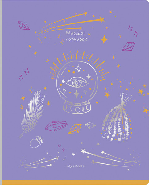 Изображение товара Тетрадь BG Magical Shine / Т5ск48_лм_тф 11861 (48л)