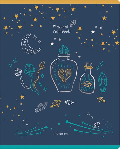 Изображение товара Тетрадь BG Magical Shine / Т5ск48_лм_тф 11861 (48л)