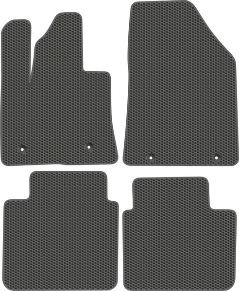 Изображение товара Комплект ковриков для авто Alicosta 1940_1_сер для Zeekr X I SUV/4 местa 2023-н.в. (EVA соты, серый)