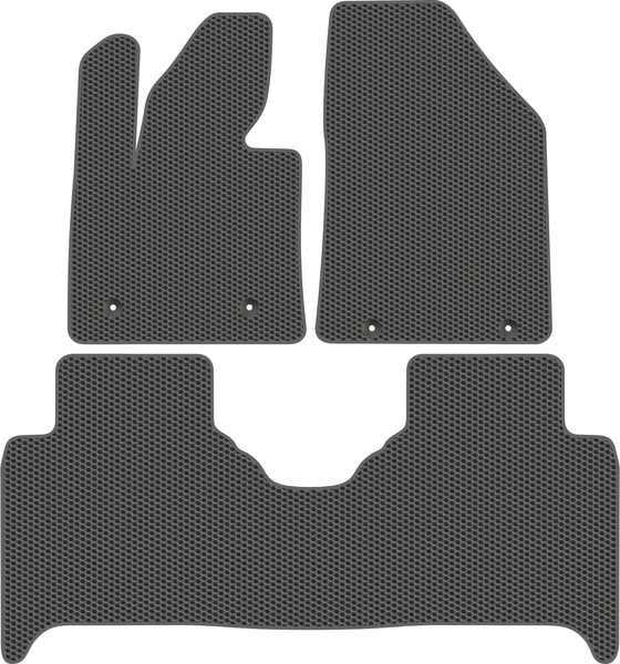 Изображение товара Комплект ковриков для авто Alicosta 1941_1_сер для Zeekr X I SUV/5 мест 2023-н.в. (EVA соты, серый)