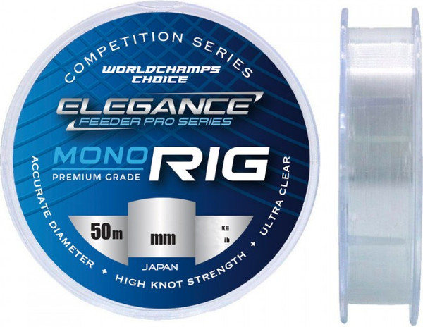 Изображение товара Леска монофильная Elegance Feeder Pro 50м Mono Rig / FXEL-520012 (0.122мм)