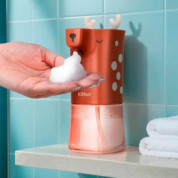 Изображение товара Сенсорный дозатор для жидкого мыла Kitfort КТ-6512