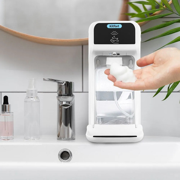Изображение товара Сенсорный дозатор для жидкого мыла Kitfort КТ-6513
