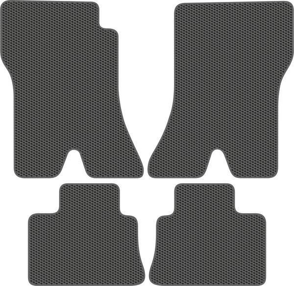 Изображение товара Комплект ковриков для авто Alicosta 2524_1_сер для ГАЗ 31105 Волга седан 2003-2007 (EVA соты, серый)