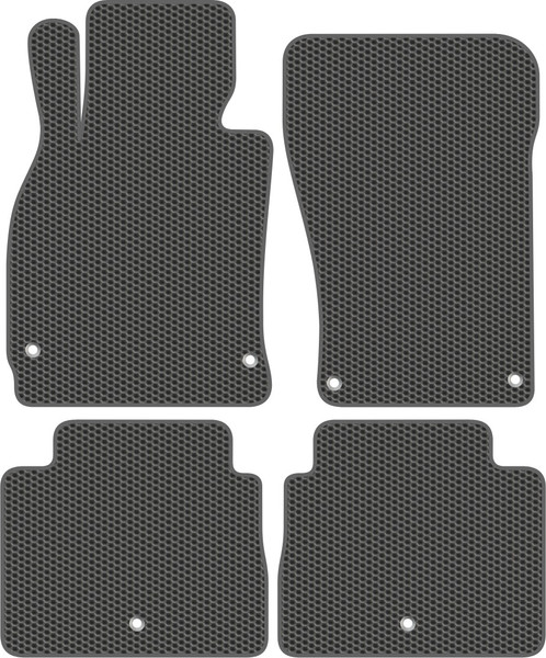 Изображение товара Комплект ковриков для авто Alicosta 2541_1_сер для Infiniti М37 седан/Y51 2010-2014 (EVA соты, серый)