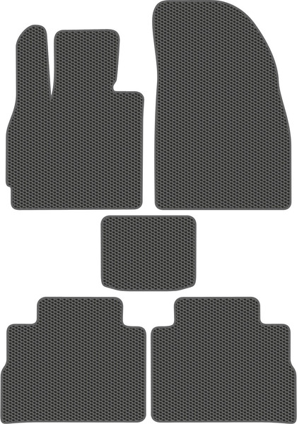 Изображение товара Комплект ковриков для авто Alicosta 2548_1_сер для Jaecoo J8 I SUV 2024-н.в. (EVA соты, серый)