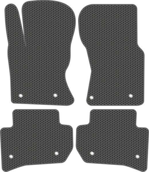 Изображение товара Комплект ковриков для авто Alicosta 0532_1_сер для Jaguar F-Pace I SUV/Х751 2015-н.в. (EVA соты, серый)