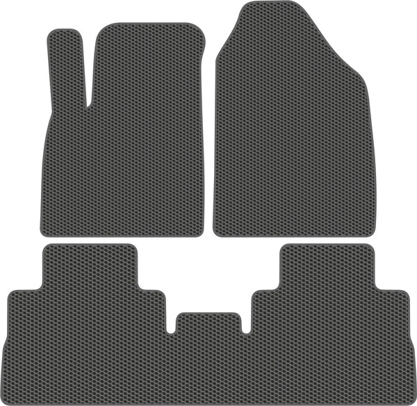 Изображение товара Комплект ковриков для авто Alicosta 1843_1_сер для Jetour Dashing I SUV 2022-н.в. (EVA соты, серый)
