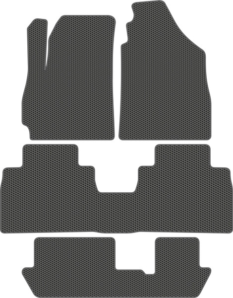 Изображение товара Комплект ковриков для авто Alicosta 2559_1_сер для Jetour X70 I SUV +3ряд 2019-н.в. (EVA соты, серый)