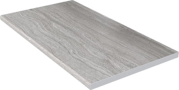 Изображение товара Кухонный гарнитур Интерлиния Мила Gloss 3.1-ПМ3 (ваниль глянец/ваниль глянец/травертин серый)