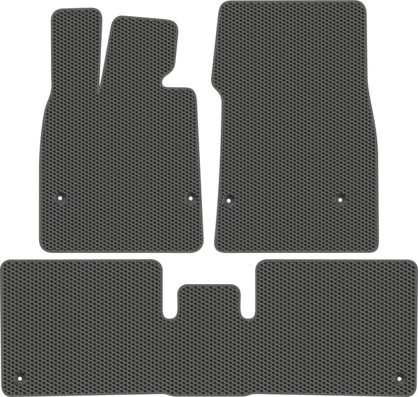 Изображение товара Комплект ковриков для авто Alicosta 2562_1_сер для Avatr 12 I 2023-н.в. + задний ряд (EVA соты, серый)