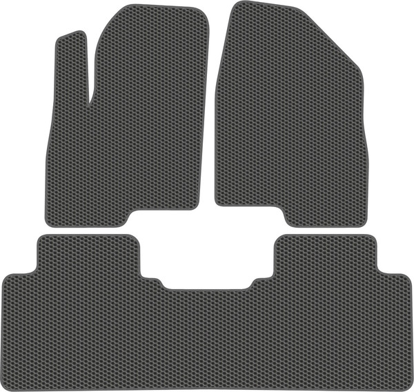 Изображение товара Комплект ковриков для авто Alicosta 2564_1_сер для BAIC X7 I SUV 2020-н.в. (EVA соты, серый)
