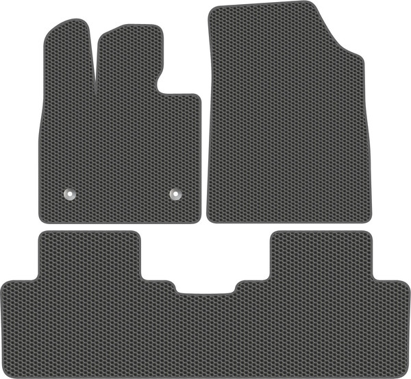 Изображение товара Комплект ковриков для авто Alicosta 1905_1_сер для BYD Song Plus I SUV 2020-2024 (EVA соты, серый)