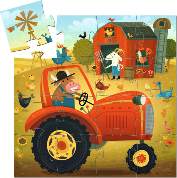 Изображение товара Развивающая игра Djeco Трактор / DJ07275