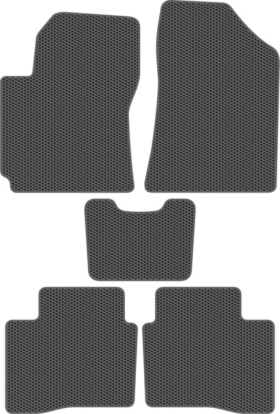 Изображение товара Комплект ковриков для авто Alicosta 2598_1_сер для Changan Eado Plus I седан 2019-н.в. (EVA соты, серый)