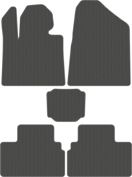 Изображение товара Комплект ковриков для авто Alicosta 2602_1_сер для Changan UNI-T I SUV 2023-н.в. (EVA соты, серый)