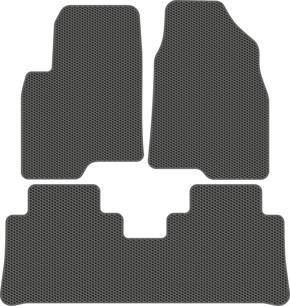 Изображение товара Комплект ковриков для авто Alicosta 2606_1_сер для Chevrolet Captiva I SUV/C140 2011-2015 (EVA соты, серый)