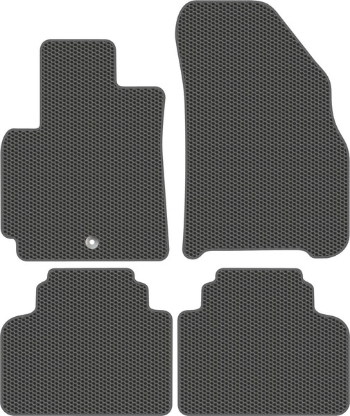 Изображение товара Комплект ковриков для авто Alicosta 2616_1_сер для Chevrolet Orlando II минивэн 2018-2023 (EVA соты, серый)