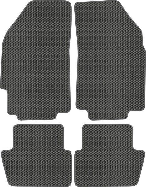 Изображение товара Комплект ковриков для авто Alicosta 0261_1_сер для Chevrolet Spark III хэтчбек 5дв/M300 2010-2015 (EVA соты, серый)