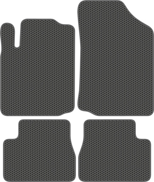 Изображение товара Комплект ковриков для авто Alicosta 0276_1_сер для Citroen C3 хэтчбэк 2001-2014 (EVA соты, серый)