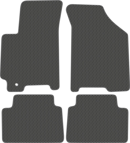Изображение товара Комплект ковриков для авто Alicosta 2635_1_сер для Daewoo Gentra седан/KLAS 2013-2016 (EVA соты, серый)