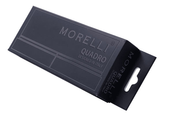 Изображение товара Петля дверная Morelli Quadro-1 BL накладная (черный)