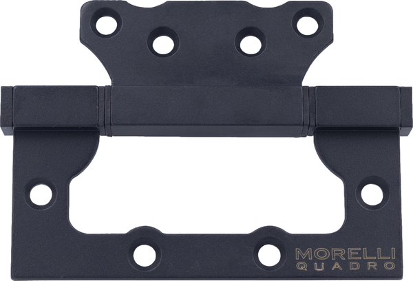 Изображение товара Петля дверная Morelli Quadro-1 BL накладная (черный)