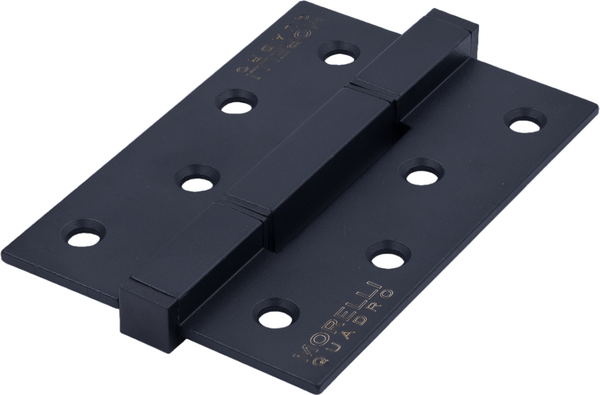 Петля дверная Morelli Quadro-2 BL врезная (черный)