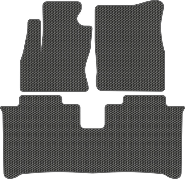 Изображение товара Комплект ковриков для авто Alicosta 2649_1_сер для Dongfeng E11K I седан/E11K 2019-н.в. (EVA соты, серый)