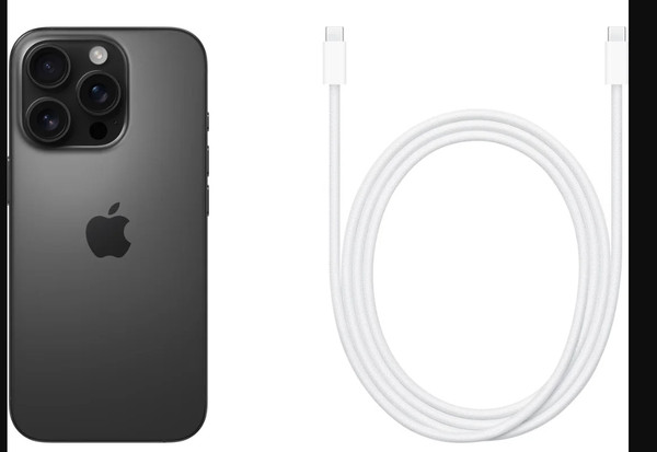 Изображение товара Смартфон Apple iPhone 16 Pro 128GB Dual Sim (черный титан)