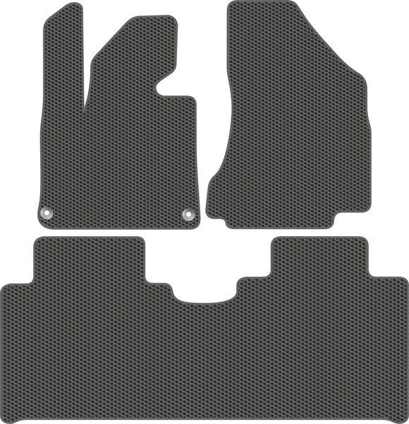 Изображение товара Комплект ковриков для авто Alicosta 2660_1_сер для FAW Bestune Nat I минивэн 2021-н.в. (EVA соты, серый)