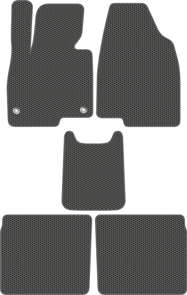 Изображение товара Комплект ковриков для авто Alicosta 2664_1_сер для FAW T99 I SUV 2019-2022 (EVA соты, серый)