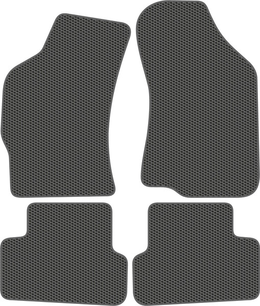 Изображение товара Комплект ковриков для авто Alicosta 3000_1_сер для Fiat Albea седан 2005-2012 (EVA соты, серый)