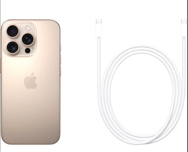Изображение товара Смартфон Apple iPhone 16 Pro 128GB Dual Sim (пустынный титан)