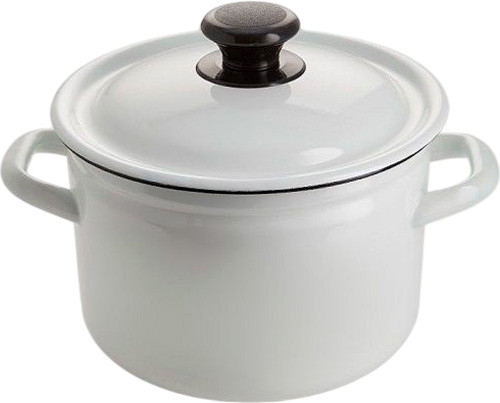 Изображение товара Кастрюля КМЗ Без декора / 41704-122/6-У4 (белый)