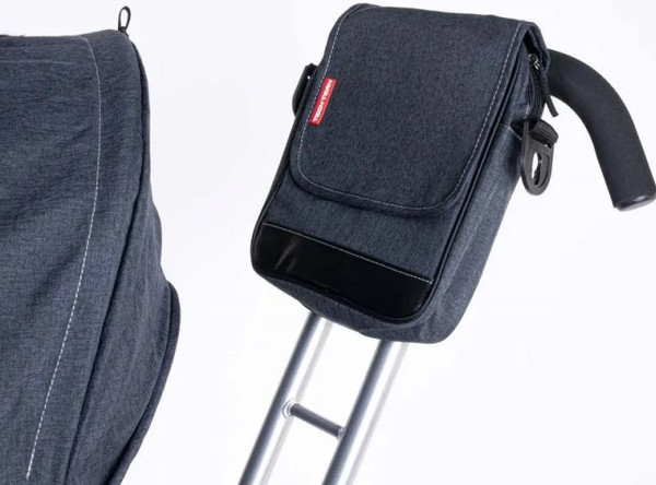 Изображение товара Трехколесный велосипед с ручкой Tech Team Luxury / NN013418 (черный)