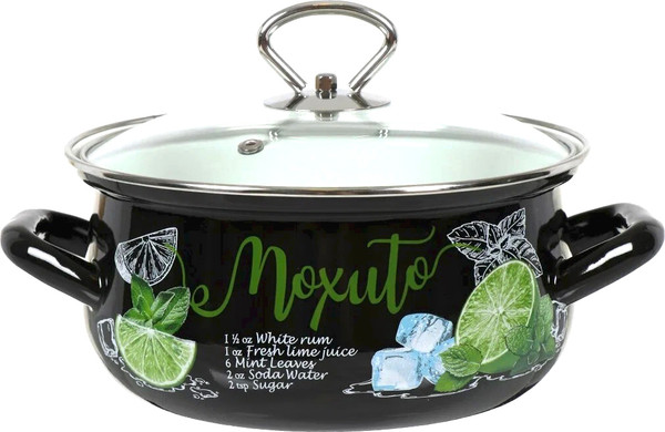 Изображение товара Кастрюля КМЗ Мохито 61915-103/4.01-У4Мх (черный)