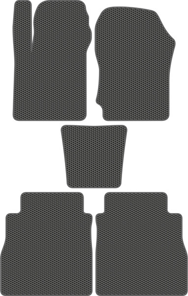 Изображение товара Комплект ковриков для авто Alicosta 3025_1_сер для Great Wall Poer I пикап 2021-н.в. (EVA соты, серый)